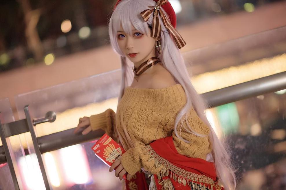 樱落酱w天狼星旗袍cos：高清照片欣赏，感受cos艺术的魅力