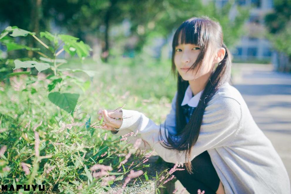 神乐坂真冬写真作品，献上高能少女的无敌力量